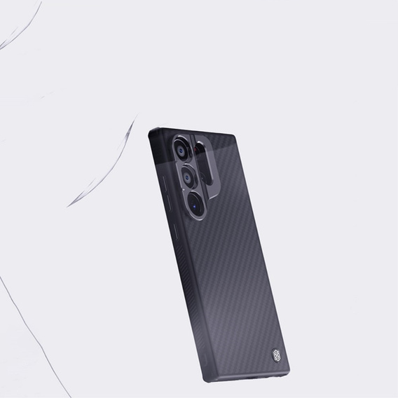 Carcasă pentru Samsung Galaxy S24 Ultra, carcasă blindată Nillkin, Carboprof Case, pentru Magsafe, negru
