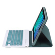 Carcasă cu tastatură bluetooth pentru iPad mini 8.3" 2021 (6 gen.) / iPad mini 8.3" 2024 (7 gen.), verde închis
