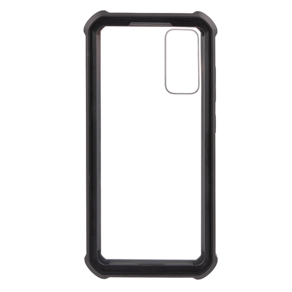 Huse pentru Samsung Galaxy S20 FE, Dexnor Full Body Rugged, transparent / negru