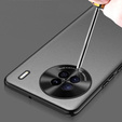 Husă din piele pentru Vivo X90 Pro 5G, leather hybrid, negru