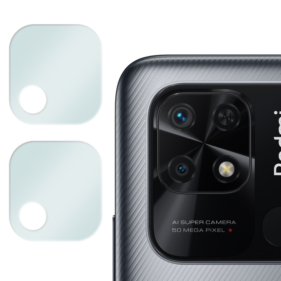 2x ERBORD sticlă călită ERBORD pentru camera pentru Xiaomi Redmi 10C