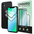 2x sticlă ceramică ERBORD Hybrid Glass pentru iPhone X/XS/11 Pro