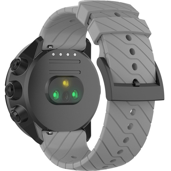 Curea universală din silicon 22mm, gri