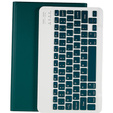 Carcasă + tastatură Lenovo Tab M10 Plus Gen 3 TB-125F TB-128F, verde închis