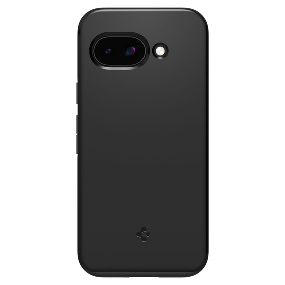 Carcasa Spigen pentru Google Pixel 9A, Thin Fit Mag, negru + sticlă temperată 9H