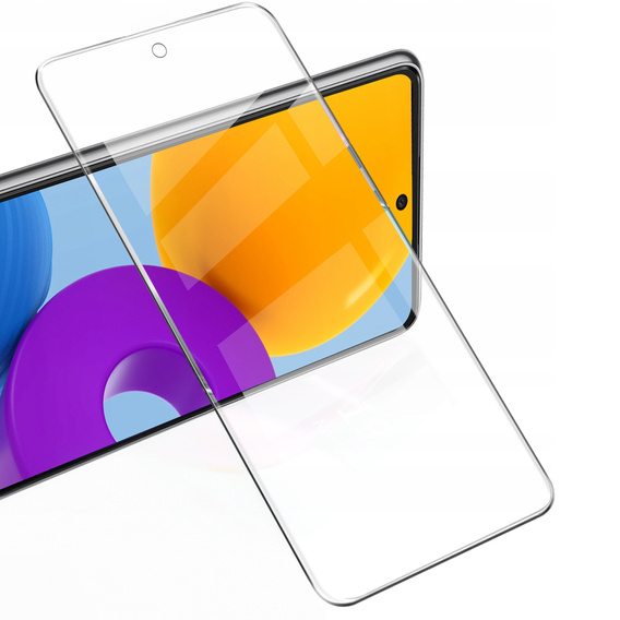 2x sticlă călită pentru Samsung Galaxy M52, ERBORD 9H Hard Glass pe ecran