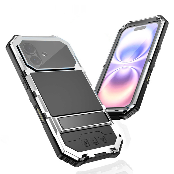 Carcasă blindată R-JUST cu suport pentru iPhone 17