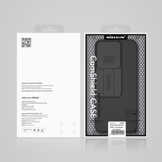 Carcasă blindată Nillkin pentru Xiaomi Redmi 13, CamShield Pro, negru