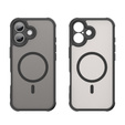 Husă pentru iPhone 17, pentru MagSafe, cu protecție pentru cameră, colorată cu margine neagră