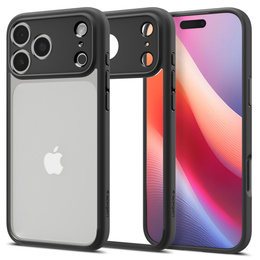 Carcasă Spigen Ultra Hybrid pentru iPhone 17 Pro, negru mat