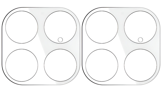 2x ERBORD sticlă călită pentru camera foto pentru Xiaomi 15T Pro