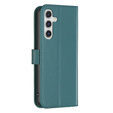 Husa cu clapetă pentru Samsung Galaxy A35 5G, BINFEN Wallet, verde