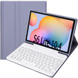 Carcasă + tastatură Samsung Galaxy Tab S6 Lite P610/P615 / S6 Lite 2022 10.4, Pen Slot, violet