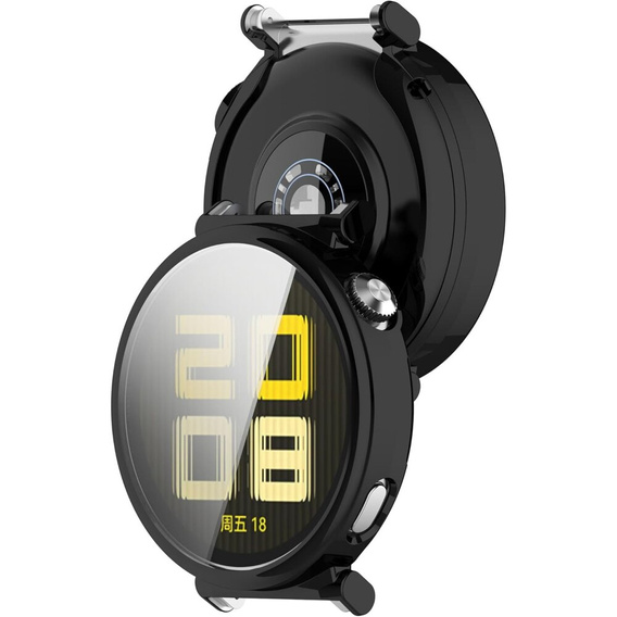 Carcasă 2in1 cu protector de ecran pentru Huawei Watch GT 5 41mm, negru