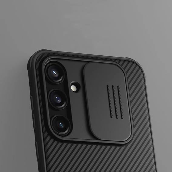 Carcasă blindată Nillkin pentru Samsung Galaxy A55 5G, CamShield Pro, negru