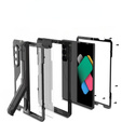 Carcasă blindată pentru Samsung Galaxy Z Fold6 5G, aluminiu, cu stand și spațiu pentru stylus, negru
