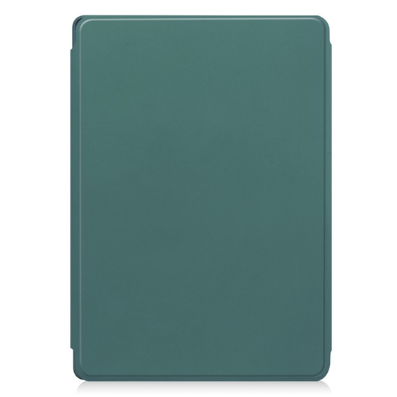 Husă pentru tastatură pentru Samsung Galaxy Tab S6 Lite 2024 / 2022 / 2020, Rotary 360° Leather, verde închis