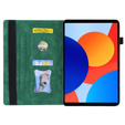 Husă pentru Xiaomi Redmi Pad SE 8.7, Classic, cu spațiu pentru stylus, verde