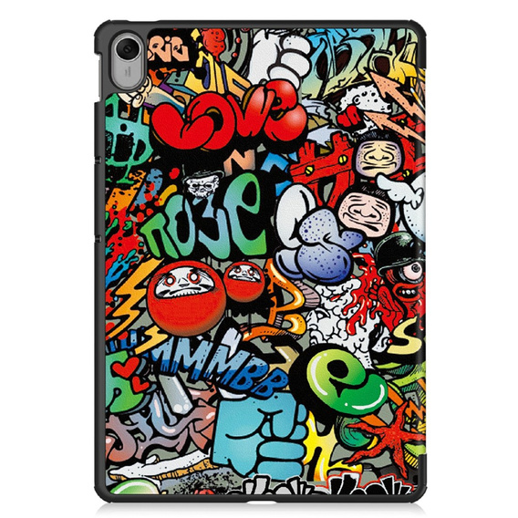Husă pentru Huawei MatePad 11.5 2024, Smartcase, graffiti