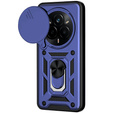 Husă blindată pentru Realme 14 Pro+ 5G, CamShield Slide, albastru