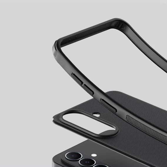 Husă NILLKIN Super Frosted Shield pentru Samsung Galaxy A37 5G, negru