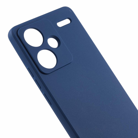 Husa pentru Xiaomi Redmi Note 13 Pro+, Silicone Lite, albastru închis