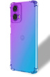 Husa pentru Motorola Moto G85, Gradient Dropproof, Violet / albastru