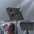 Carcasă de protecție pentru camera foto pentru Sony Xperia 5 V, CamShield MagSafe, transparent / negru