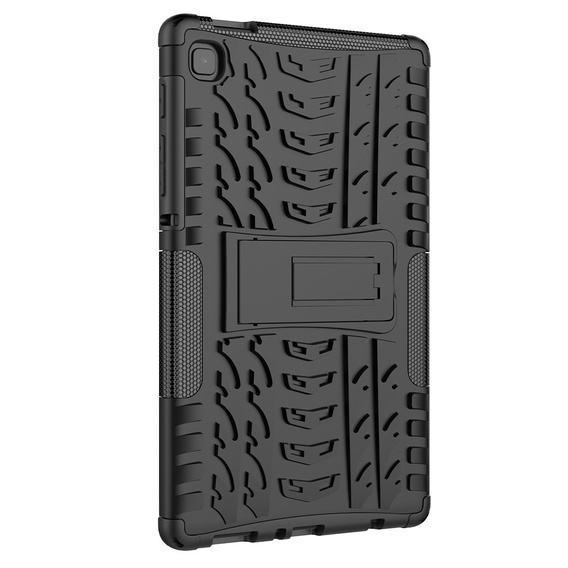 Huse pentru Samsung Galaxy Tab A7 Lite 8.7 T220 / T225, Tire Armor, negru / albastru
