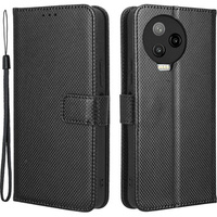 Cu clapetă pentru Infinix Note 12 Pro 4G, Wallet Smart Magnet, negru