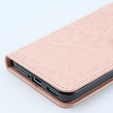 Cu clapetă pentru Xiaomi 13T / 13T Pro, Mandala, roz rose gold