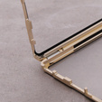 Carcasa Magnetic Dual Glass MagSafe pentru Samsung Galaxy S22 Ultra, de aur