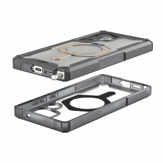 Carcasă Urban Armor Gear pentru Samsung Galaxy S25 Ultra, Plasma XTE MagSafe Kickstand, negru