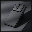 Husă NILLKIN pentru Samsung Galaxy A55 5G, husă CamShield din silicon pentru MagSafe, negru