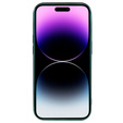 Husă pentru iPhone 14 Pro Max, Electro MagSafe, verde + Sticlă pentru ecran
