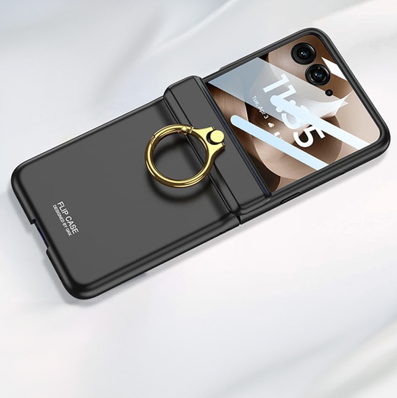 Husă cu suport și balama de protecție pentru Motorola Razr 60 Ultra 5G