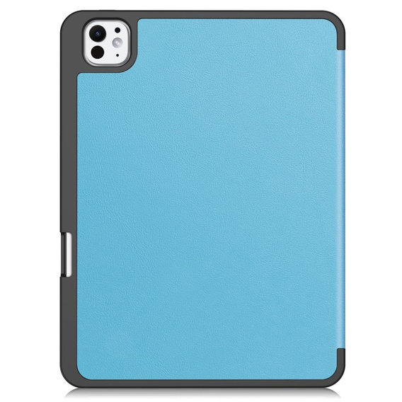 Husă pentru iPad Pro 11" 2024 (5 gen.), Smartcase cu spațiu pentru stylus, albastru