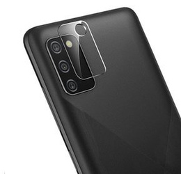 Sticlă temperată pentru camera foto pentru Samsung Galaxy A02S / A03S, transparentă