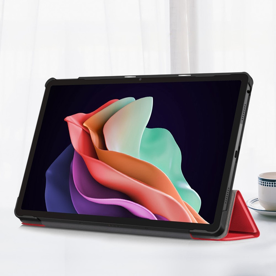 Husă pentru Lenovo Tab P11 Gen 2 TB350FU TB350XU 11.5", Smartcase, roșu