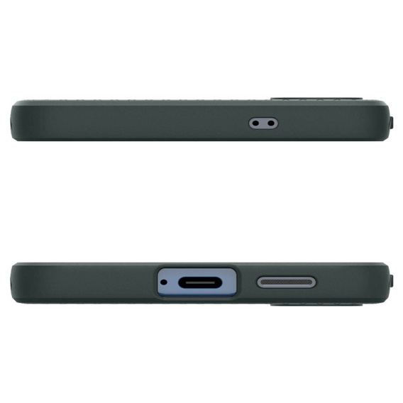 Husă Spigen Liquid Air verde pentru Samsung Galaxy S25