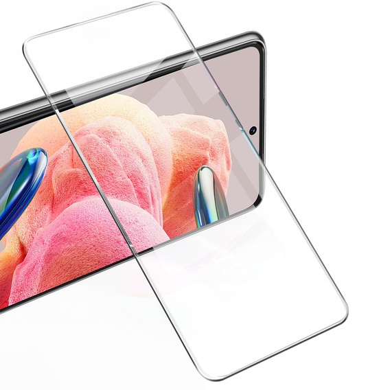 2x sticlă călită pentru Xiaomi Redmi Note 12 4G/5G / POCO X5 5G, ERBORD 9H Hard Glass pe ecran