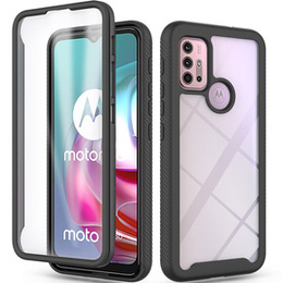 Carcasă pentru Motorola Moto G10 / G20 / G30, Shockproof, cu folie, albastru