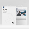 Husa pentru Samsung Galaxy Tab S10+ Plus, Dux Ducis MAGI, gri