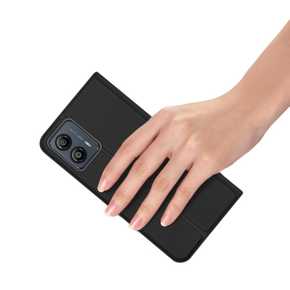 Dux Ducis Huse pentru Motorola Moto G53, Skinpro, negru