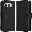 Cu clapetă pentru T Phone 3 5G, Card Slot, negru