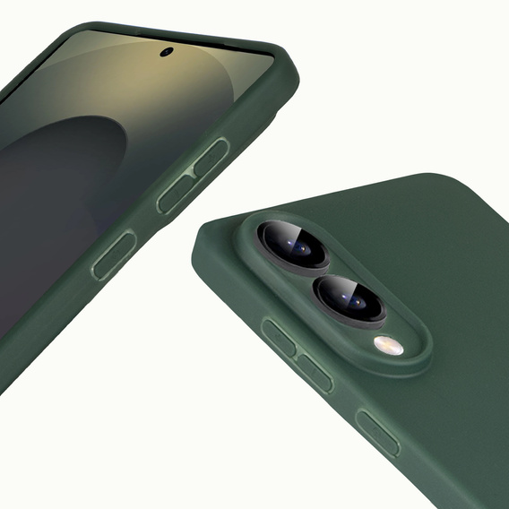 Caz subțire pentru Samsung Galaxy S25 Edge, Slim, verde