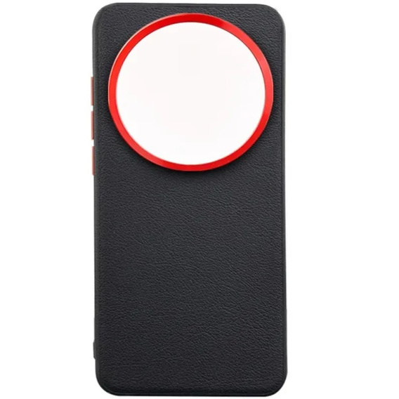 Husă din piele pentru Xiaomi 15 Ultra, leather hybrid, negru