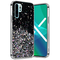 Huse pentru Huawei P30 Pro, Glittery, negru