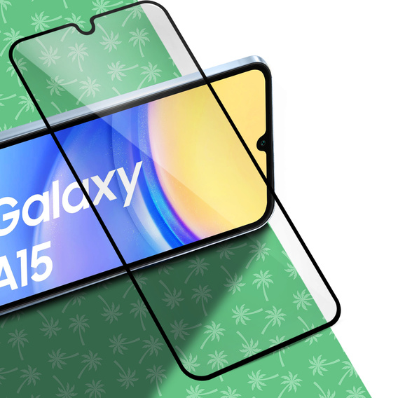 Sticlă temperată 5D Full Glue Smart Palm pentru Samsung Galaxy A15 4G/5G