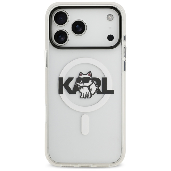 Husă Karl Lagerfeld IML Choupette MagSafe pentru iPhone 17 Pro
